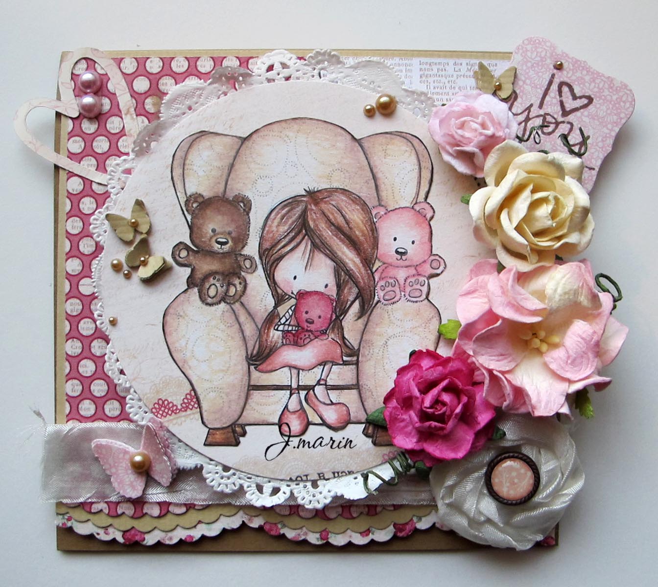 My Scrap Diary: I Love You Beary Much