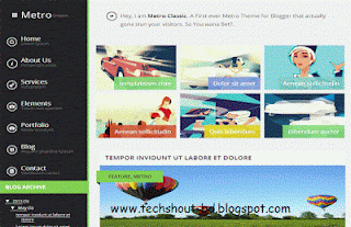 SEO Blogger Template