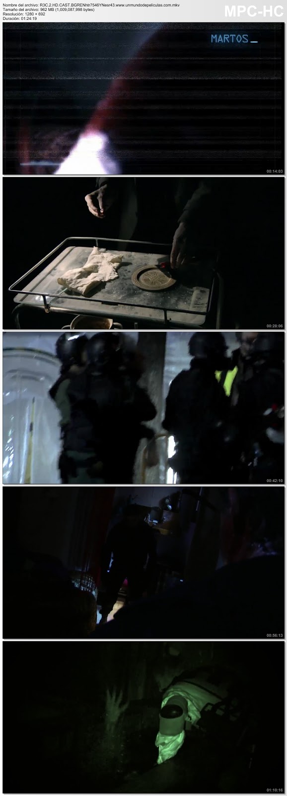 Capturas de la película.