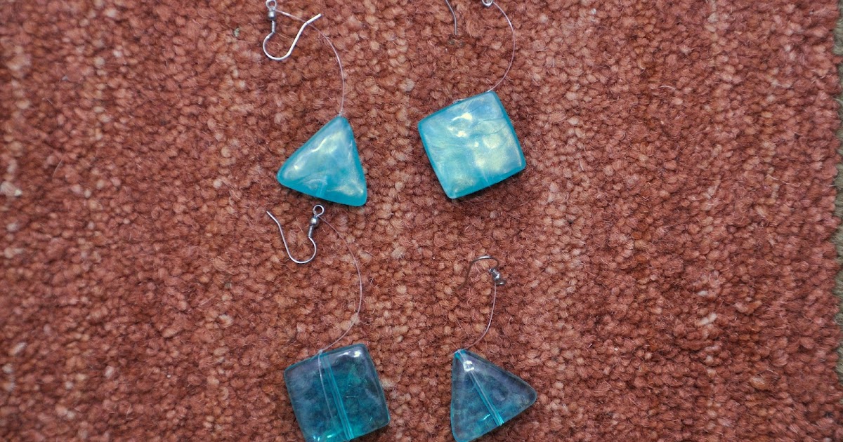 365 Days of DIY DIY Plastic Earrings