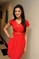Cute, Richa, Panai, In, Red, Gown