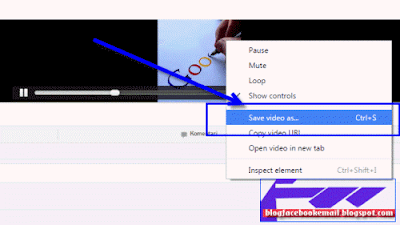 cara download video facebook ke komputer