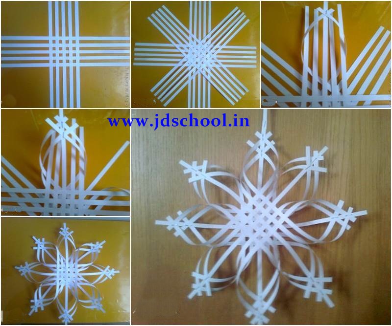 creative ideas make 3d paper snowflake crazzy crafting 3d paper snowflake