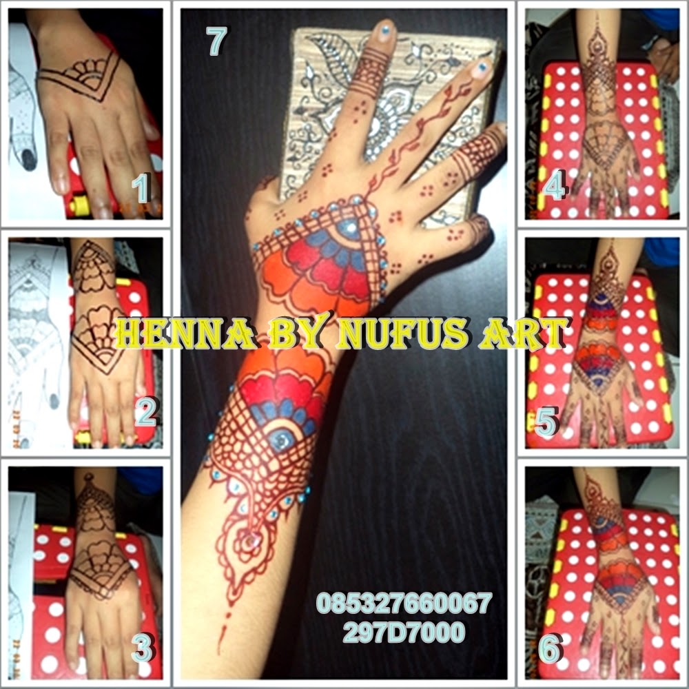 Tahapan Dalam Membuat Lukis Henna Rainbow Amp Henna Glitter Henna Tahapan Dalam Membuat Lukis Henna Rainbow Amp Henna Glitter Henna