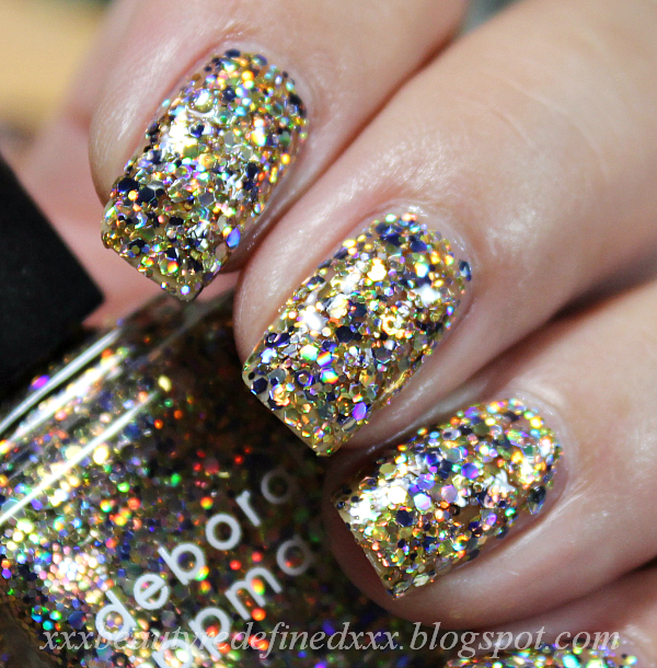 BeautyRedefined by Pang Deborah Lippman Glitter swatches Shake Your