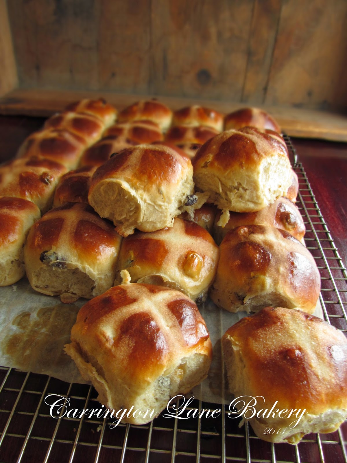 Carrington Lane Bakery Hot Cross Buns