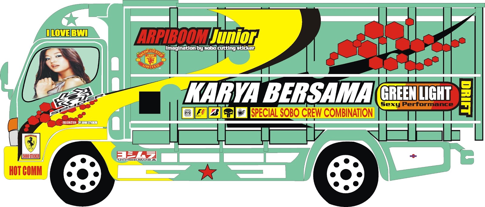 Sobo Cutting Sticker Banyuwangi 2013