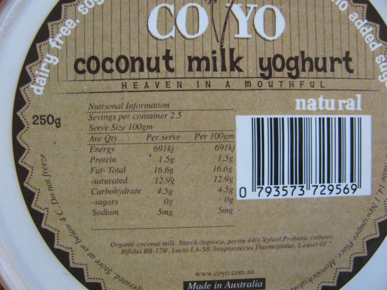 Dear Asparagus Coconut Milk Yoghurt