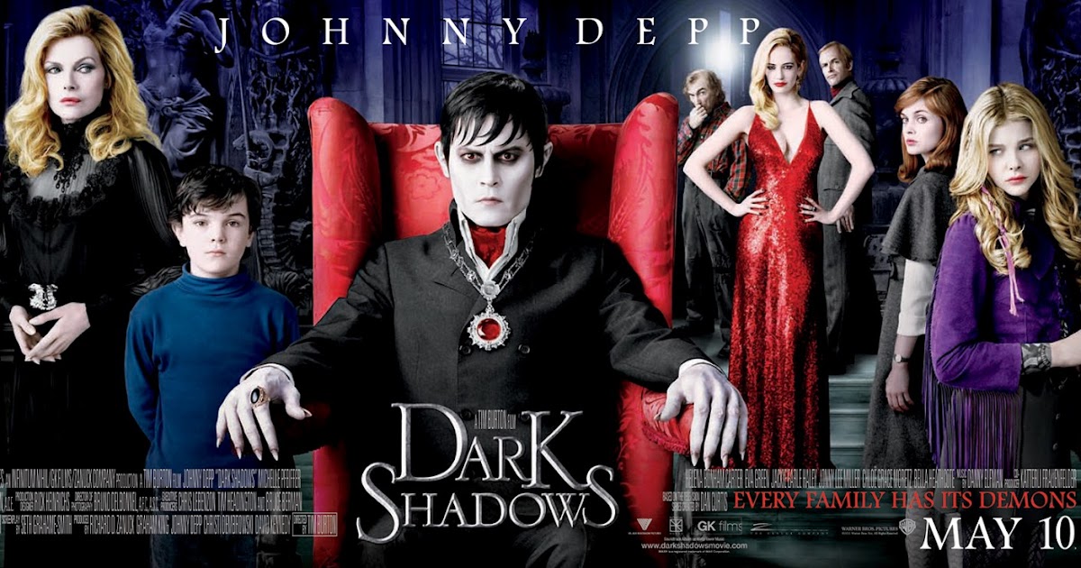 Dark Shadows News Page: New Shadows Movie Banner Gathers The Cast