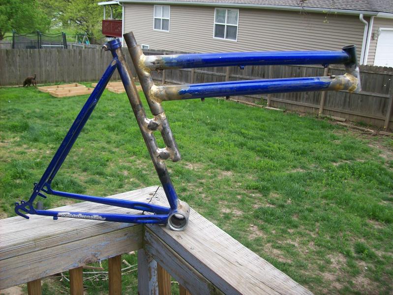 swing bike frame
