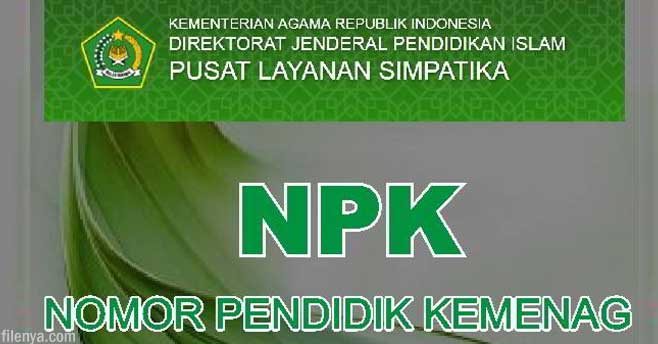 Cara Melihat NPK (Nomor Pendidik Kemenag) SIMPATIKA/Padamu Negeri Cara Melihat NPK (Nomor Pendidik Kemenag) SIMPATIKA/Padamu Negeri