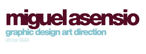 miguel asensio graphic design art direction since 1999