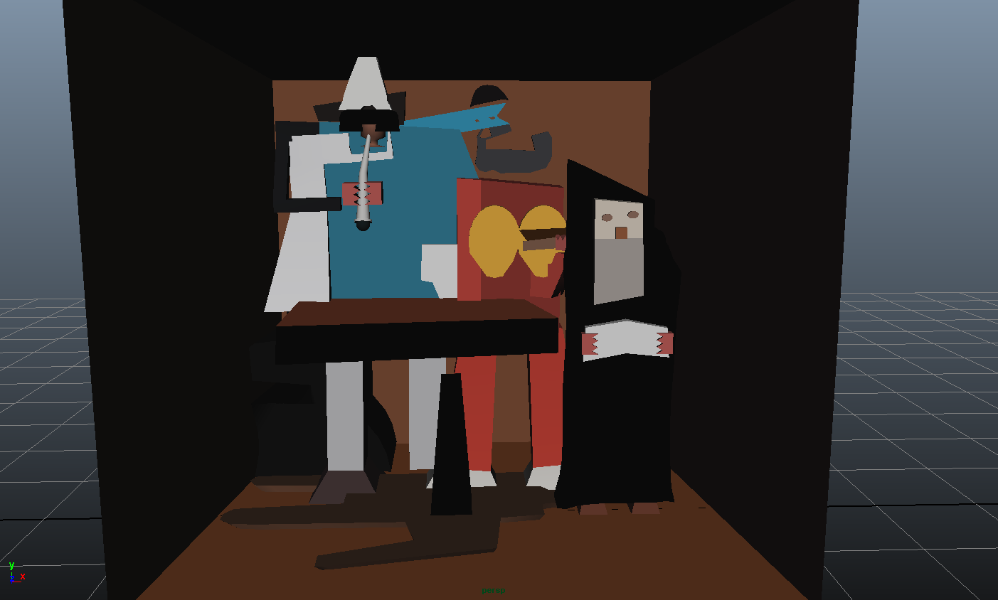 SaavedraFilmMultimedia Picasso, Los Tres Músicos