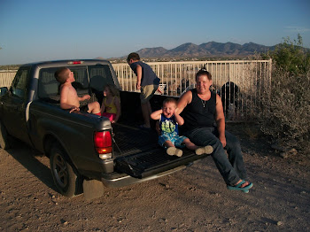 Fun in Grandpa's pickup