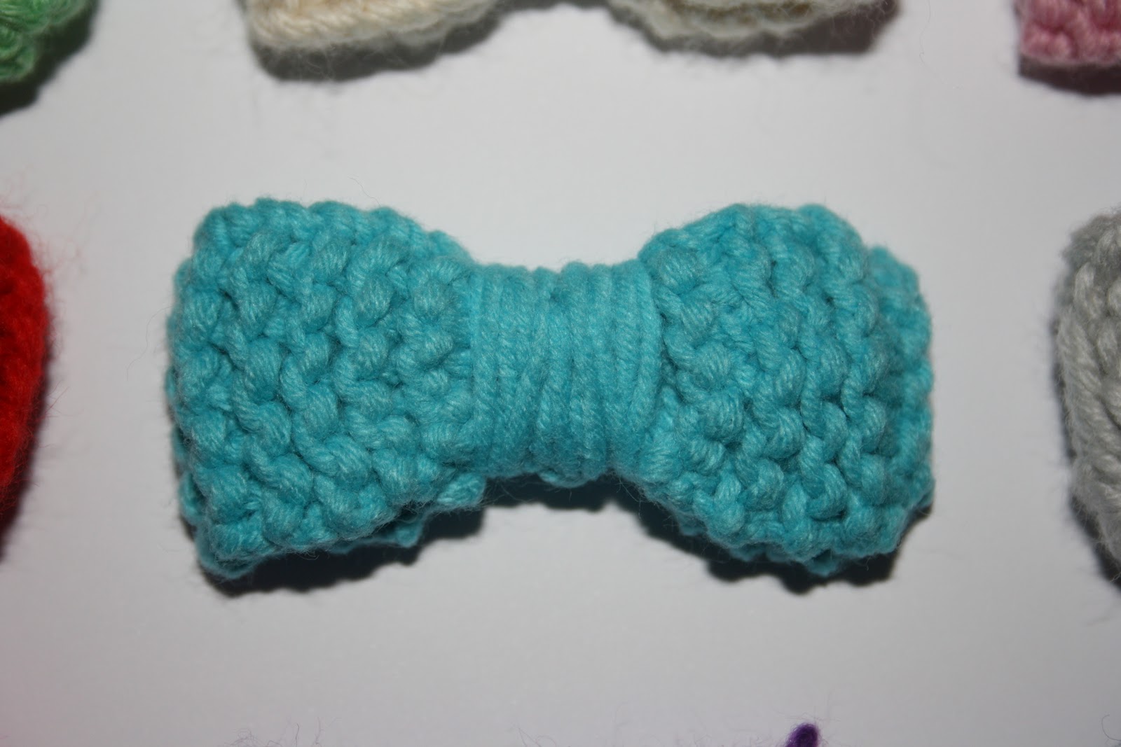 Teen Granny Knitted Bows