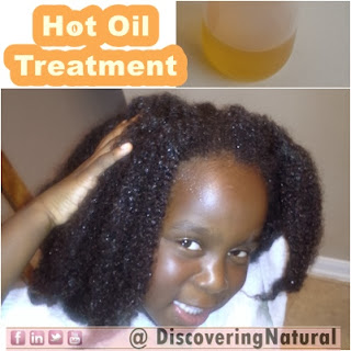 Discoveringnatural Natural Hair Care For Fall Hot Oil Treatment