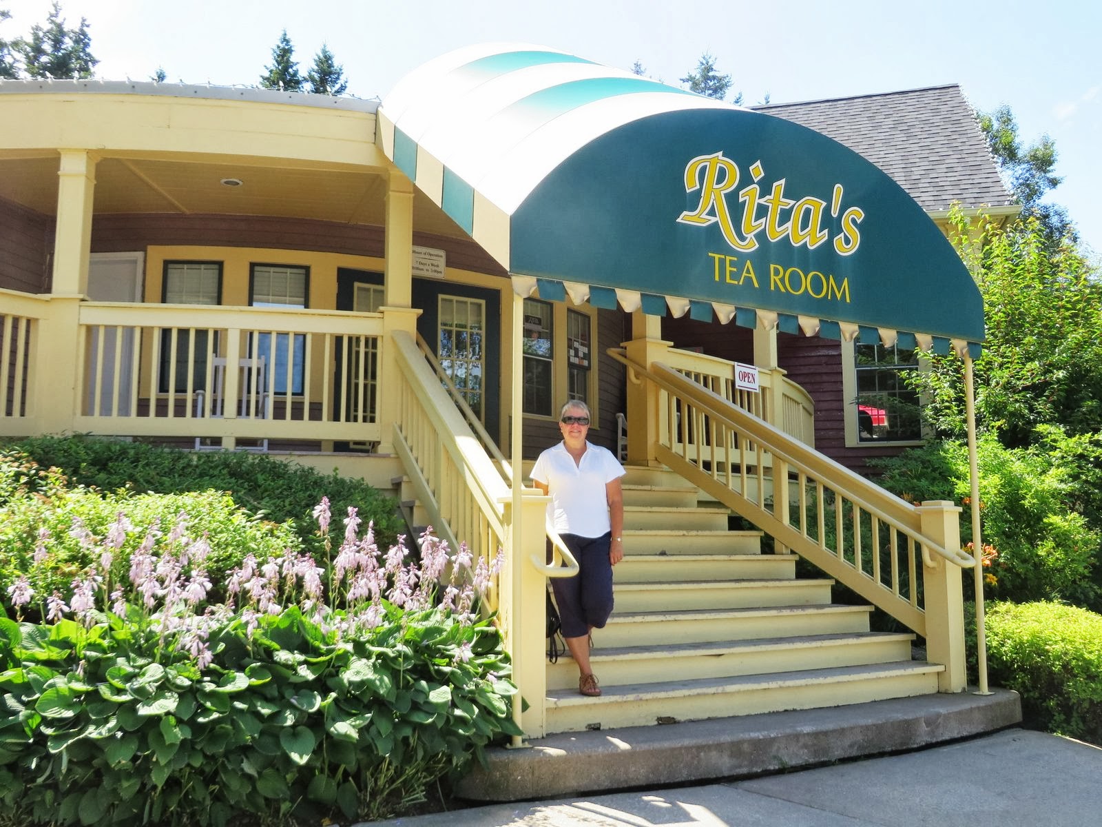 By the Sea Rita's Tea Room, Nova Scotia