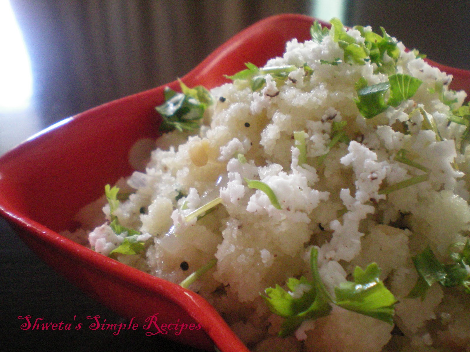 Shweta’s Simple Recipes Rava Upma/ Rava Uppit ( Maharashtrian Style )