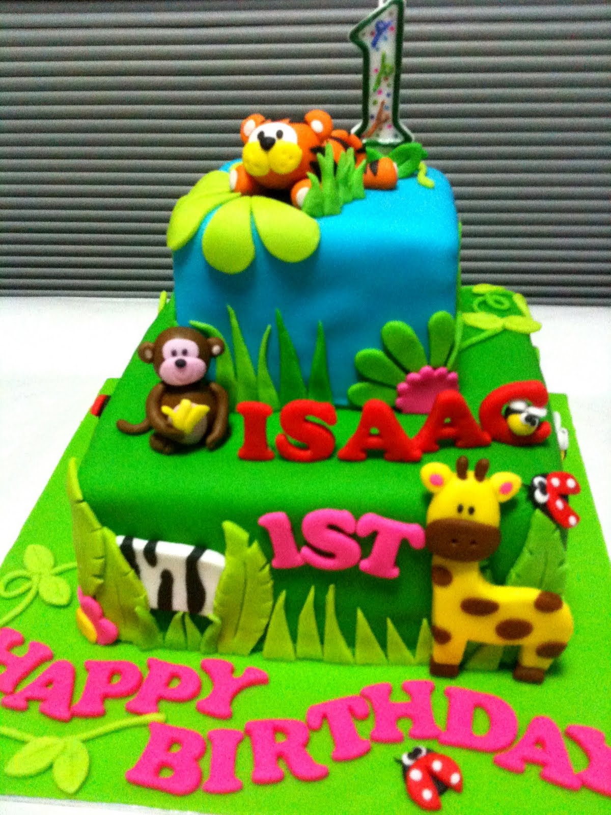 Oven Creations Happy 1st Birthday Isaac