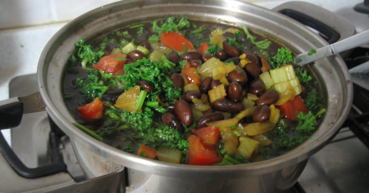 Systemic Candida Black Bean Chili vegan style