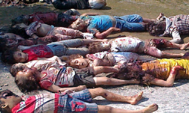 Rebeldes srios apoiados pelos EUA massacram vila crist  Crist%C3%A3os+s%C3%ADrios+massacrados
