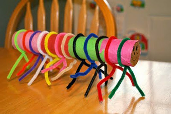 caterpillar craft for kids