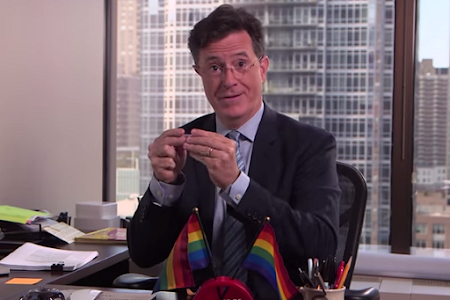 STEPHEN COLBERT: ILLUMINATI ANTI-CHRIST SATANIC MIND CONTROL PROGRAMMER