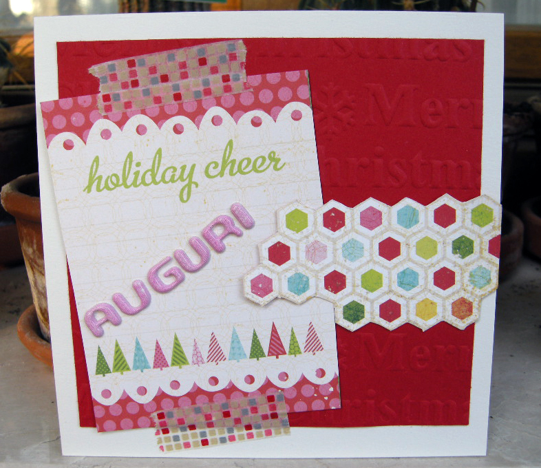 scrapperita: Una card per gli auguri natalizi.