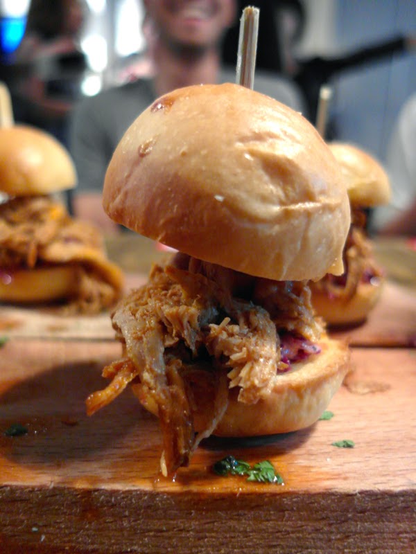 Club Meatballs Restaurant Review Pulled Pork Chilli Purple Slaw Sliders Lunarrive Blog