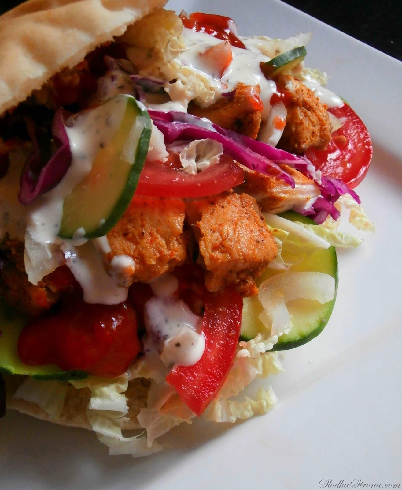 Słodka Strona Domowy Kebab (Kebab z Kurczaka)