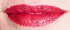 Christian Louboutin velvet matte lip colour in Survivita swatch