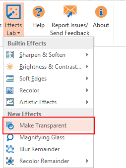 Powerpoint Labs Adjust Transparency Of Pictures On Slides