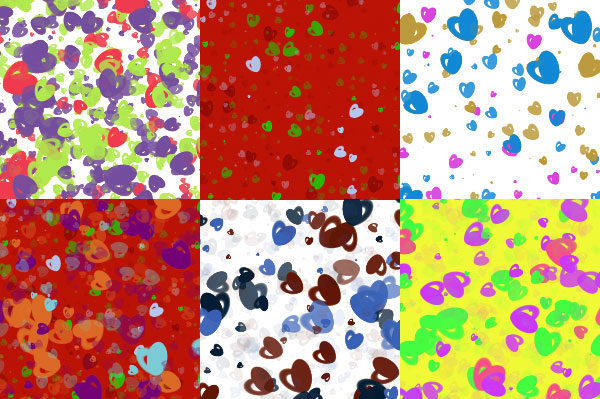 Free Valentine's Day Seamless Tiling Patterns Free Valentine's Day Seamless Tiling Patterns