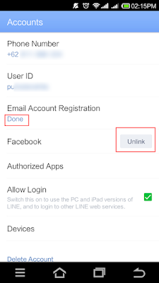 Register Email and Link Facebook
