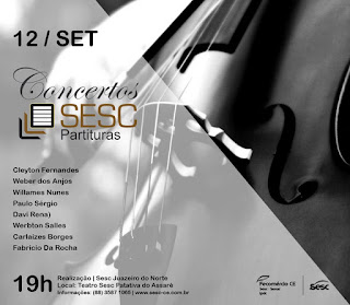 Concertos Sesc Partituras - Teatro Sesc Patativa do Assaré