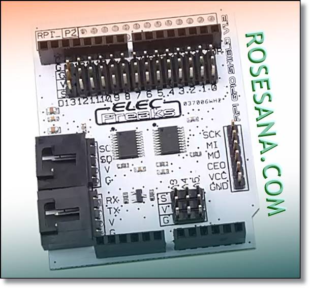 2R Hardware & Electronics RPI GPIO Shield