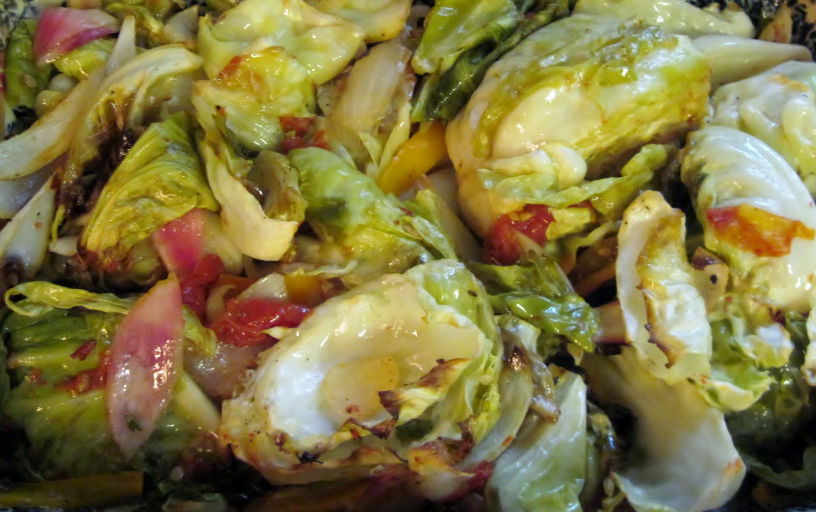 Carolina Sauce Company Roasted Cabbage with a Cuban Twist