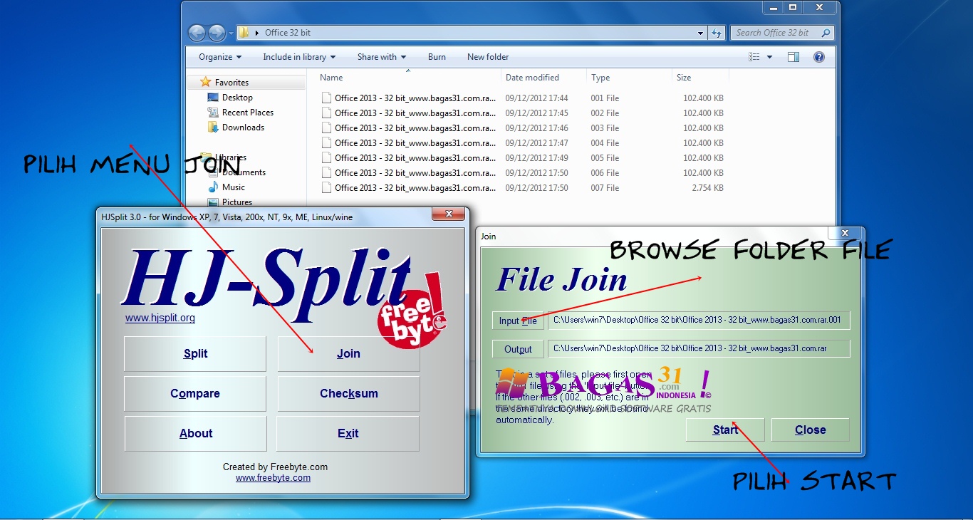 hjsplit windows 7 64 bit