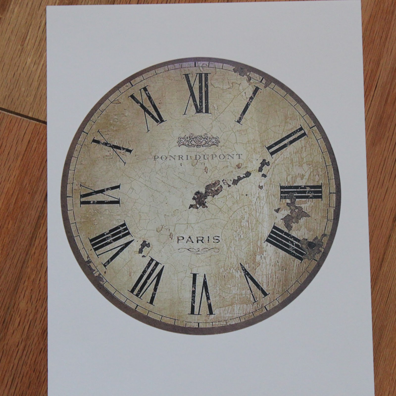 DIY kinda girl 2 IKEA clock redo