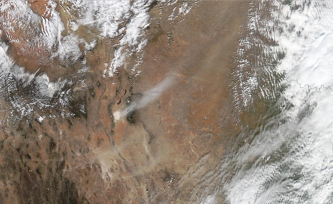 Video Of The Blinding Dust Storm In Artesia, NM Today.