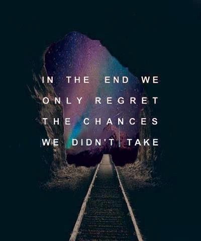 in the end we only regret