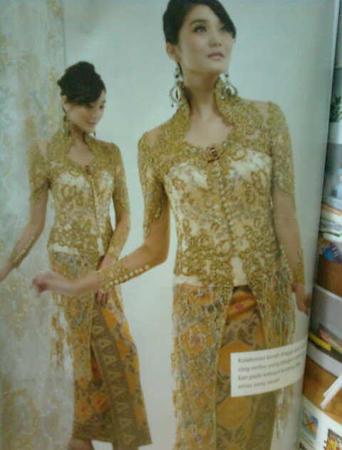 indonesian ethnic dress: Kebaya Modern And Traditional Wedding Gowns
