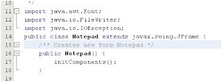 Cara Membuat aplikasi notepad menggunakan Java netbeans