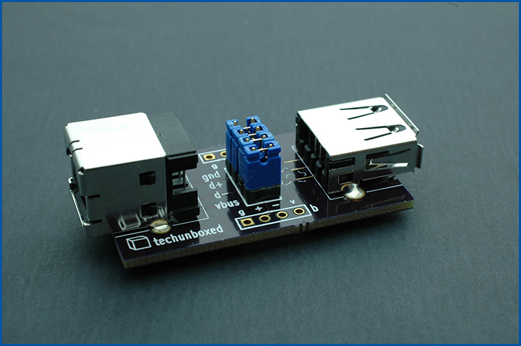 Techunboxed USB Breakout Board