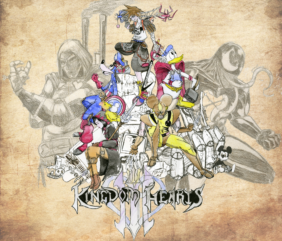 meanwhile epic redesign kingdom marvel hearts more buckles