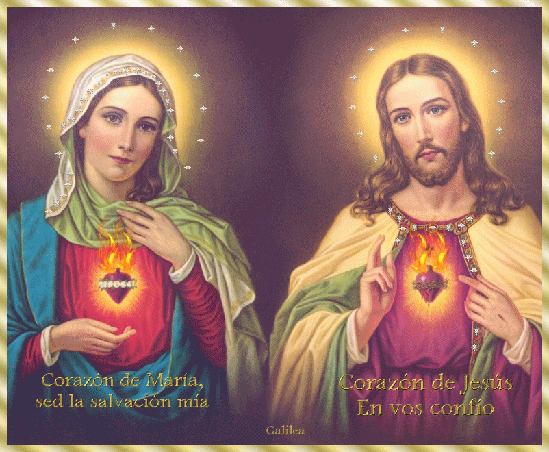 Consagración del Hogar a los Sagrados Corazones de Jesús y María