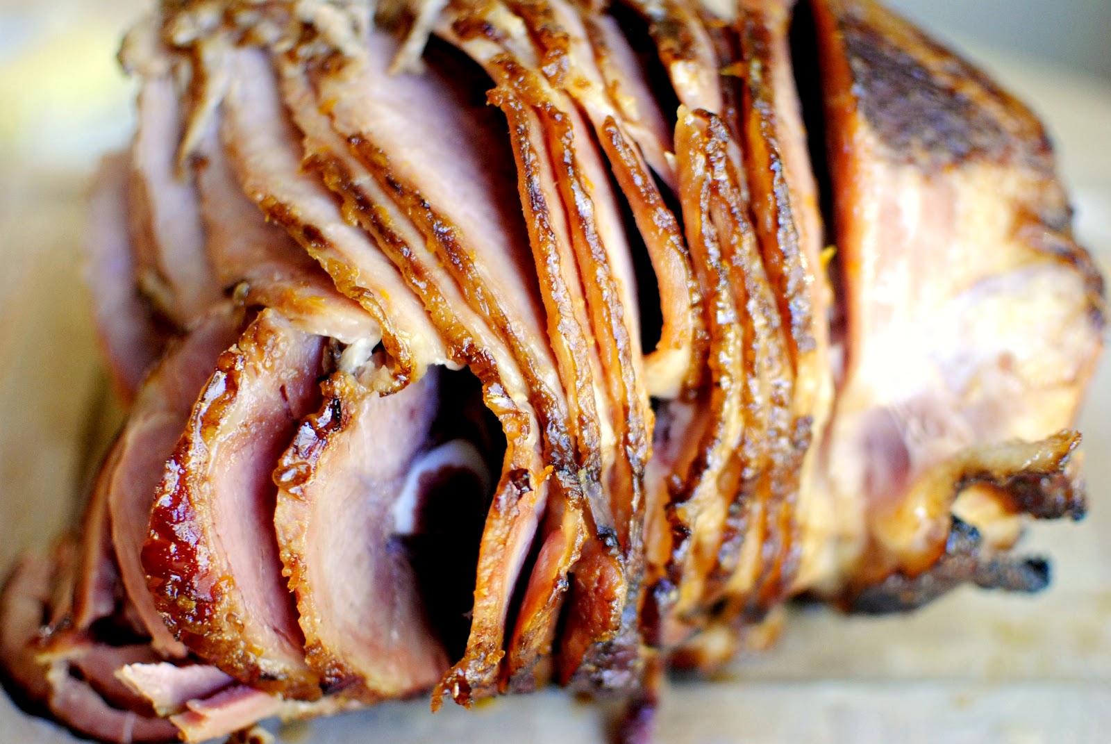 Simply Scratch Orange Brown Sugar Glazed Ham Simply Scratch