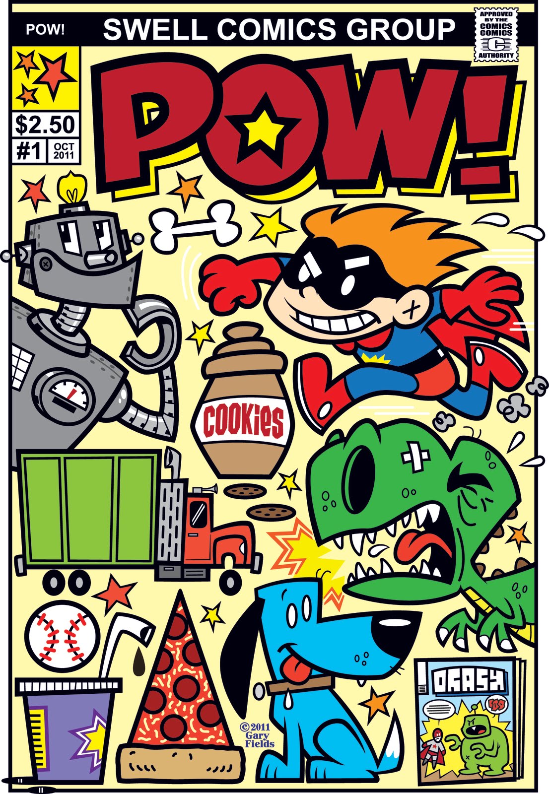 comic pow
