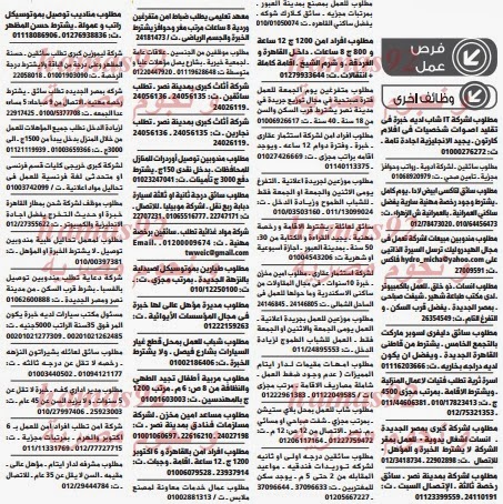 وظائف خالية من جريدة الوسيط مصر الجمعة 06-12-2013 %D9%88+%D8%B3+%D9%85+20