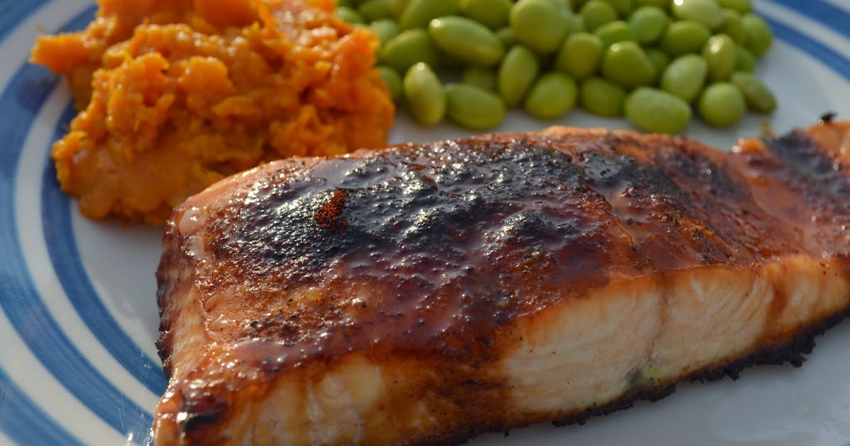 Molasses Glazed Salmon